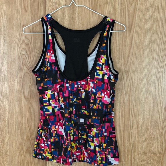 FILA Athletic Workout Colorful Graphic Tank Top - Picture 2 of 6
